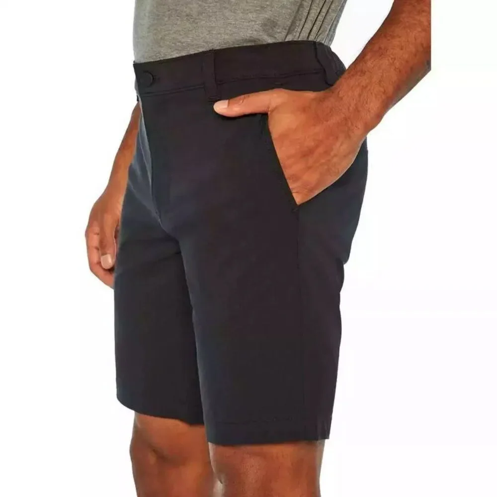 Banana Republic Men's Flat Front Shorts Black Size 38